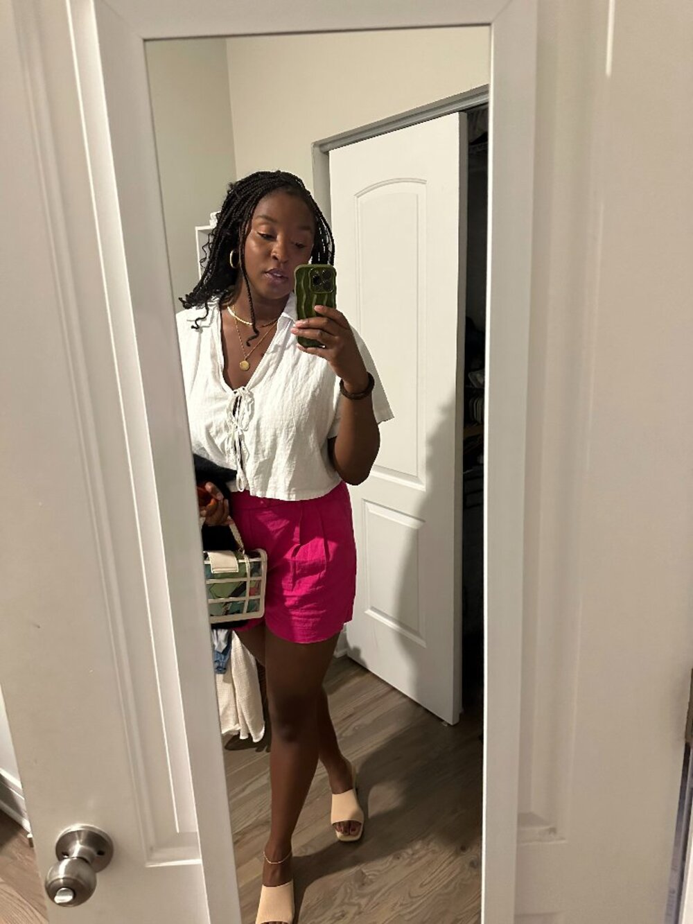 A New Day Women’s Shorts Size 10 Pink Color